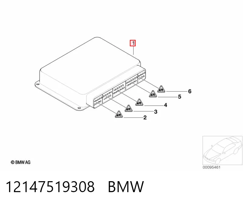Centralina Del Motor para BMW X5  E53