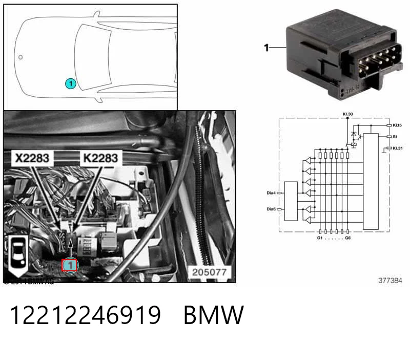 12212246919 BMW