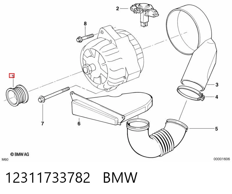 Comprar Polea del alternador BMW 7  E32 a bajo precio