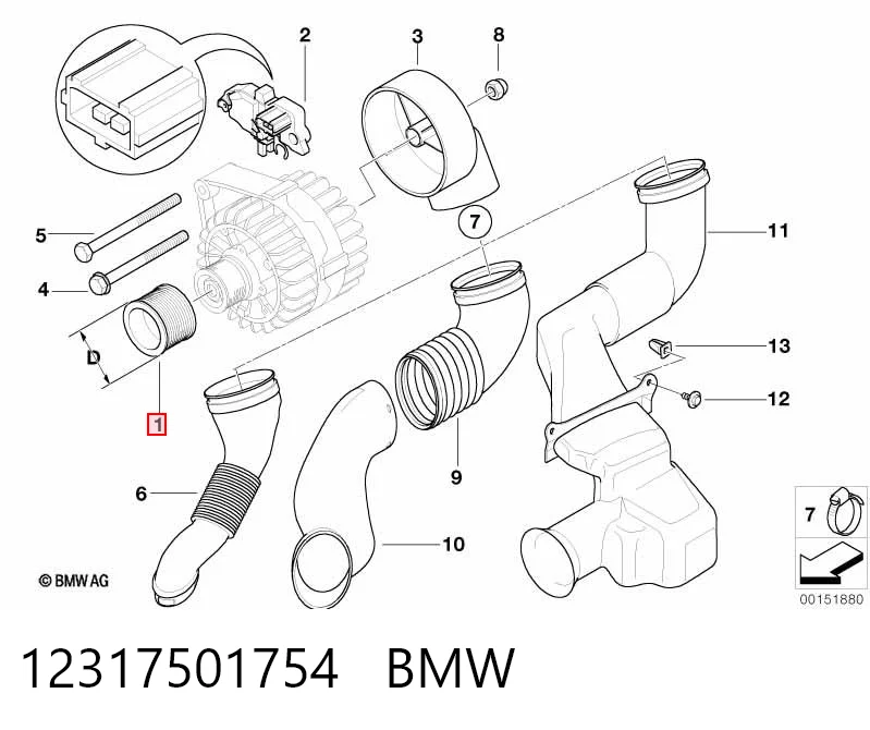 12317501754 BMW