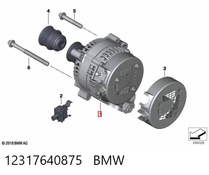 Generador para BMW X3  (F25)