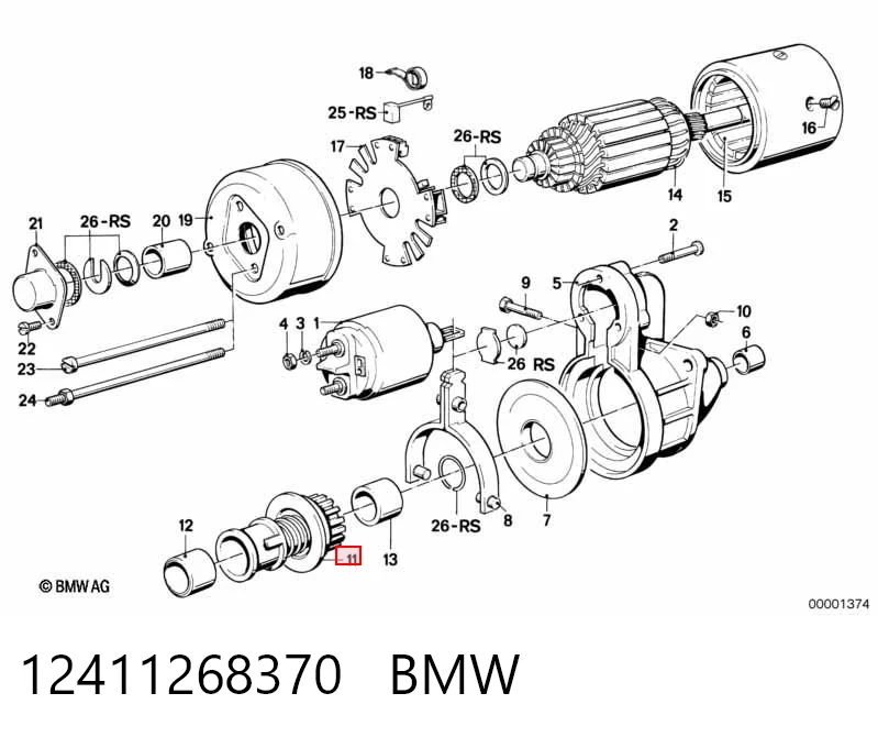 12411268370 BMW