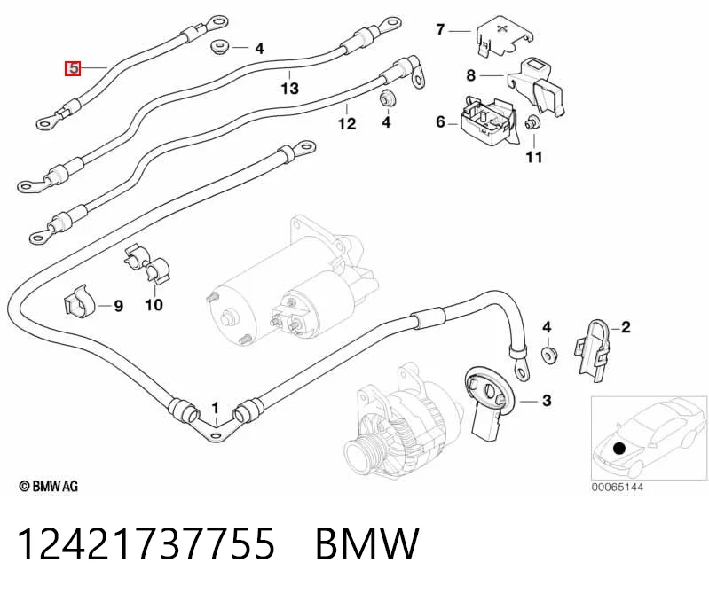 12421737755 BMW