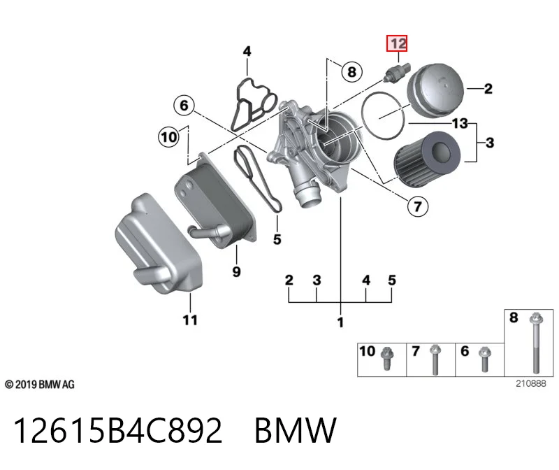 12615B4C892 BMW
