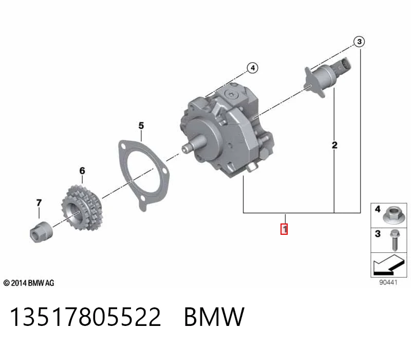 Comprar Bomba inyectora BMW 1  E81