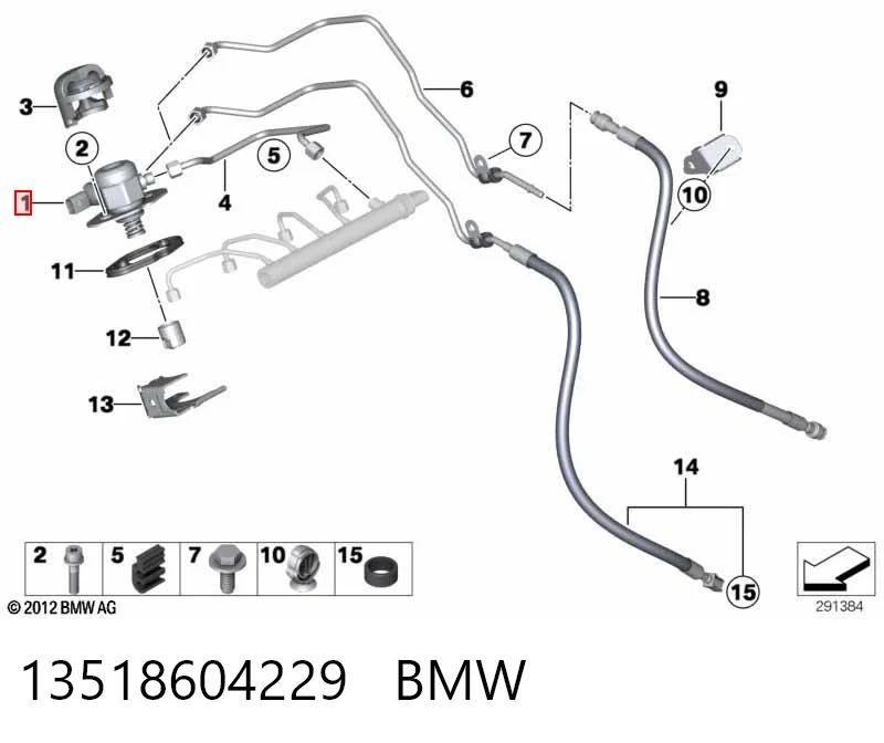 13518604229 BMW Bomba de inyección