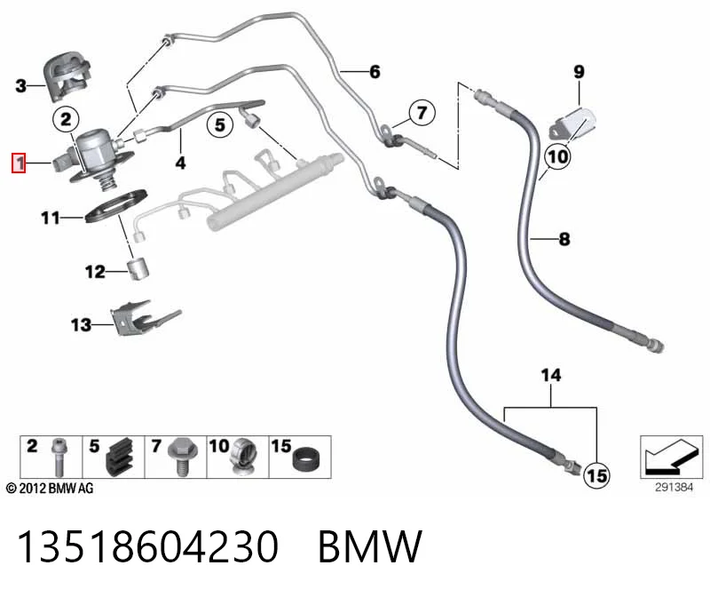 13518604230 BMW Bomba de inyección