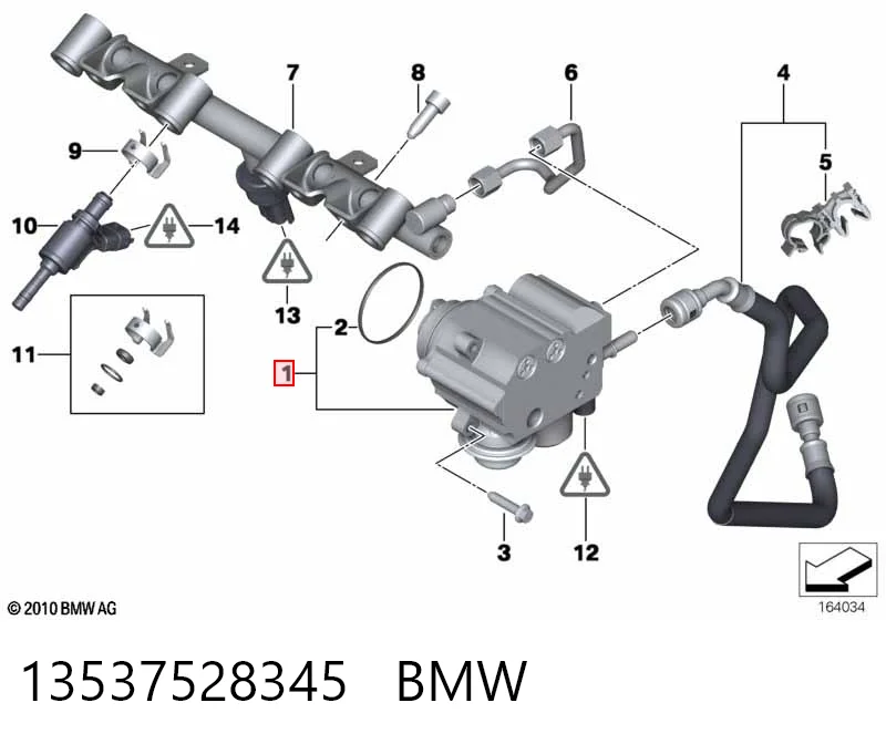 13537528345 BMW Bomba de inyección