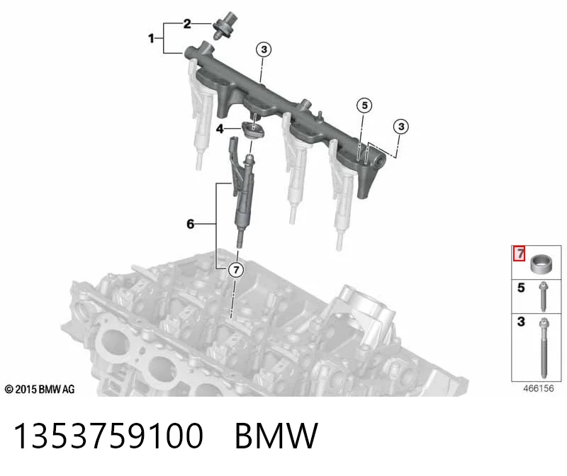 A0299971645 Mercedes Arandela de asiento del inyector