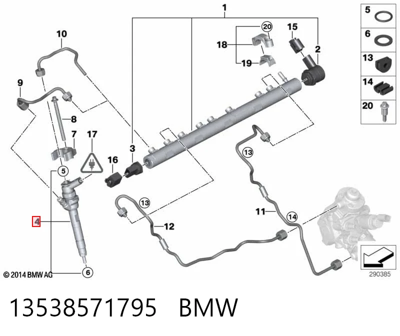 Inyector 0986435256 Bosch