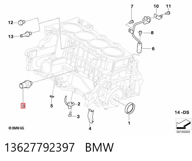 Sensor de presión de aceite para Honda CR-V RD