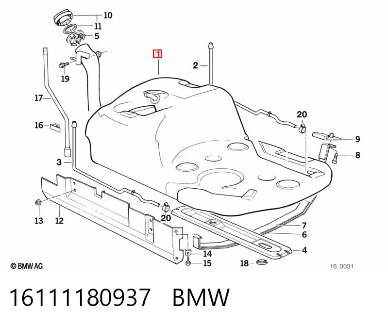 Comprar Depósito de combustible BMW 5 E34 a bajo precio