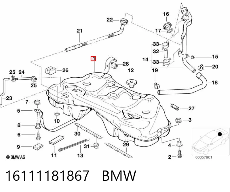 Comprar Depósito de combustible BMW 7  E38 a bajo precio