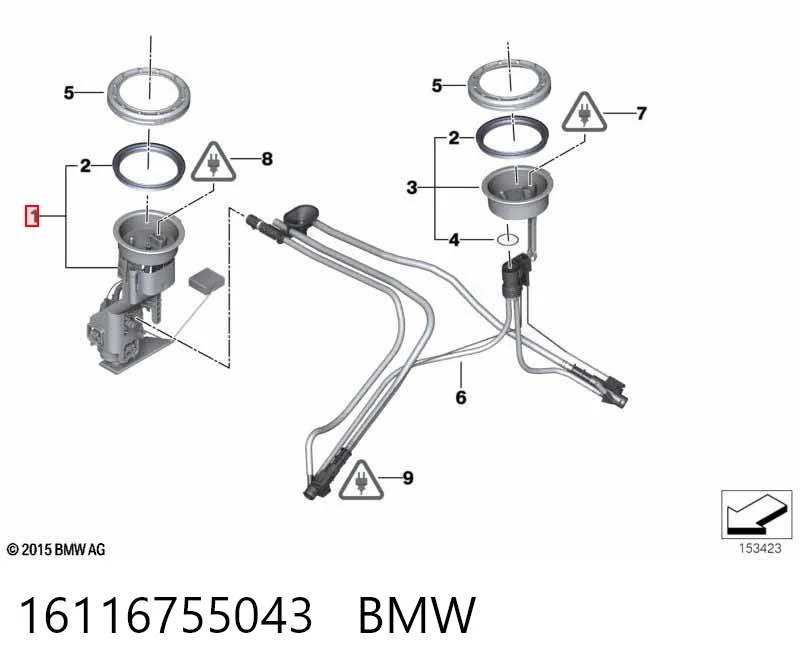 Bomba de gasolina para BMW X5 E53