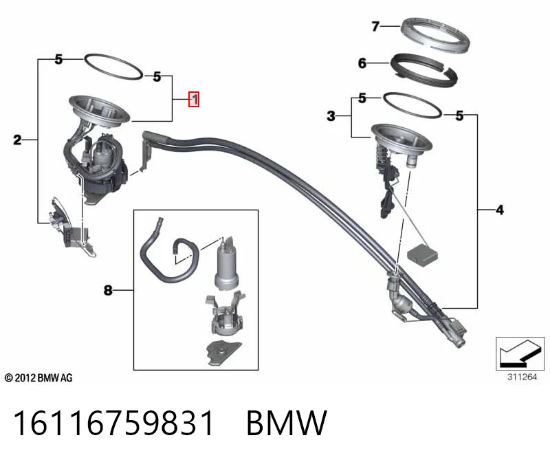 16116759831 BMW