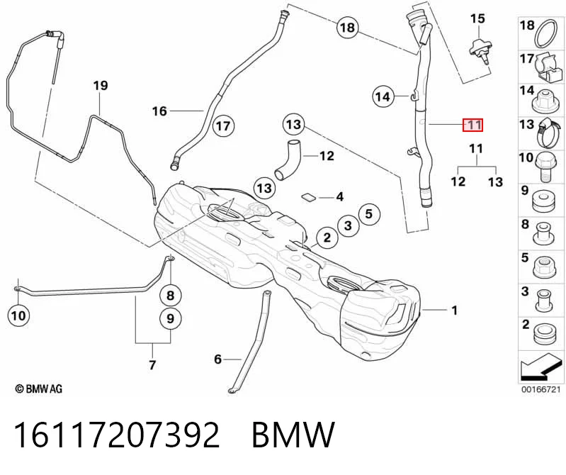 16117207392 BMW