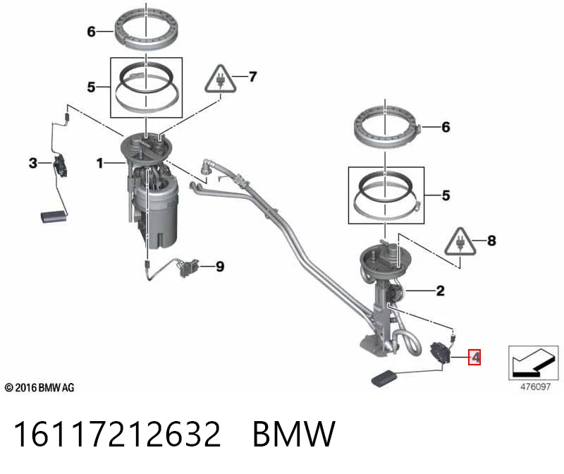 Indicador de nivel de combustible BMW X5 SUV (E70) (2007 - 2013) precio, desde 83,95 EUR