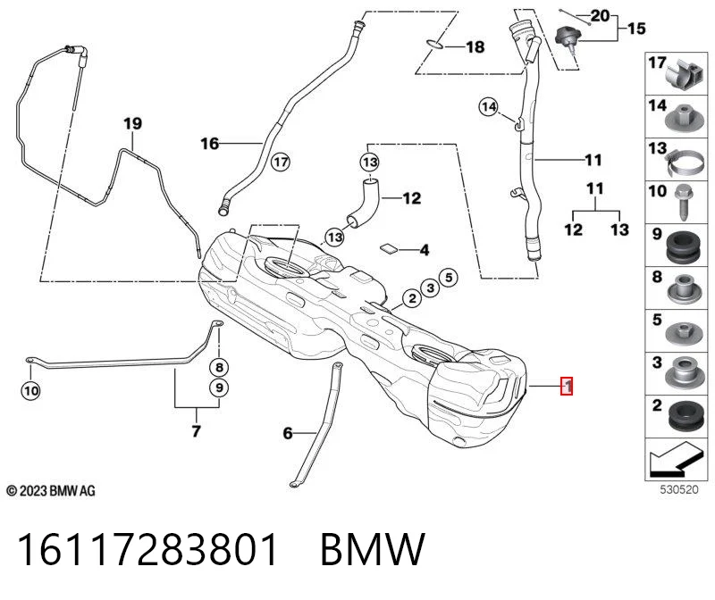16117283801 BMW