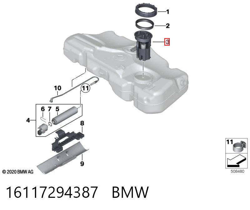 16117294387 BMW