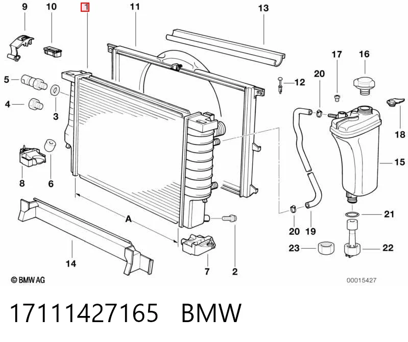 17111427165 BMW