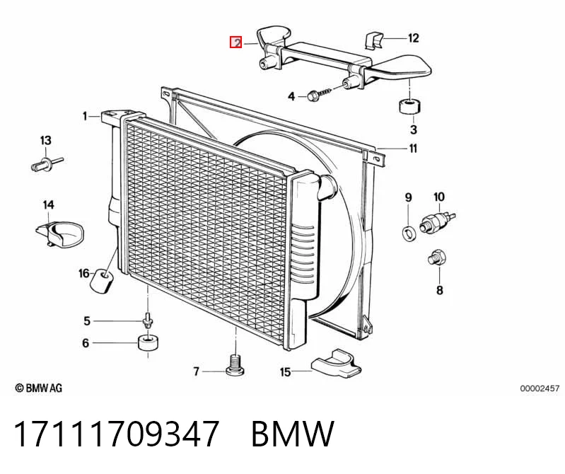 17111709347 BMW
