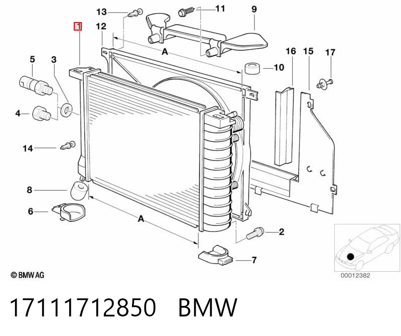 17111712850 BMW