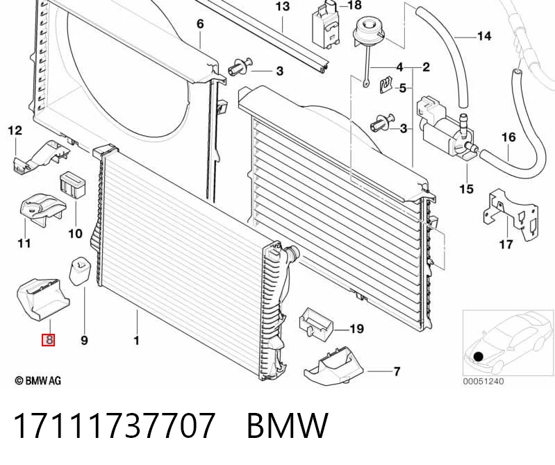 17111737707 BMW
