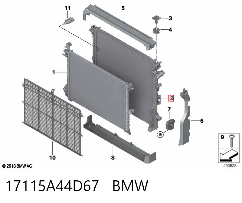 Água radiador BMW X5 desde 186,15 €