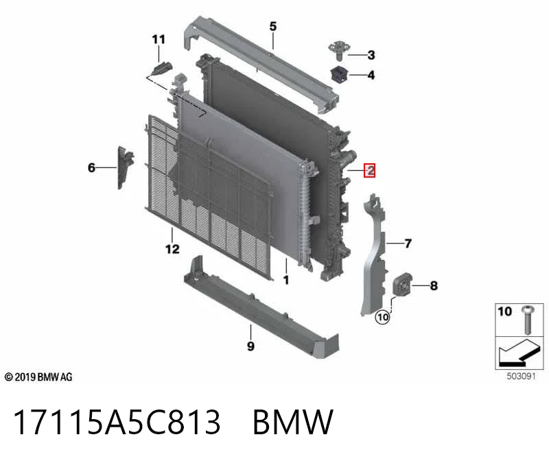 17115A5C813 BMW