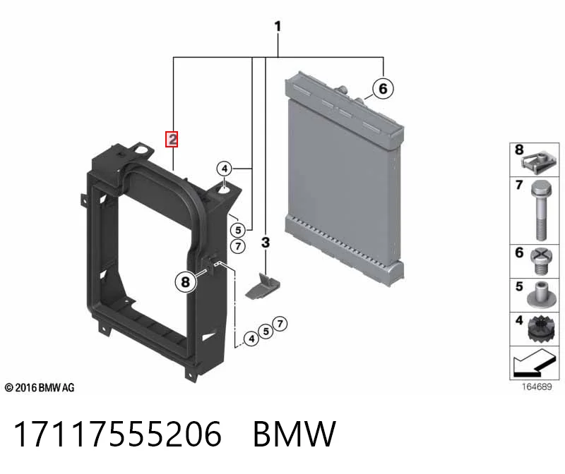 17117555206 BMW