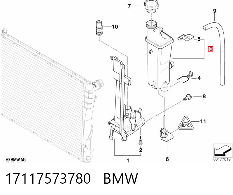 17117573780 BMW