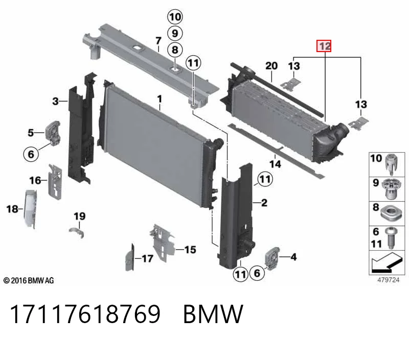 17117618769 BMW