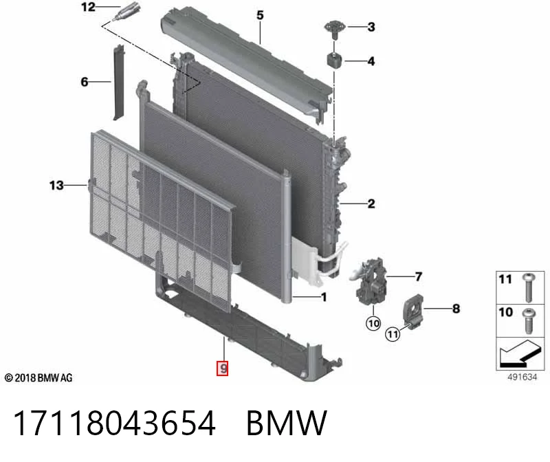 17118043654 BMW
