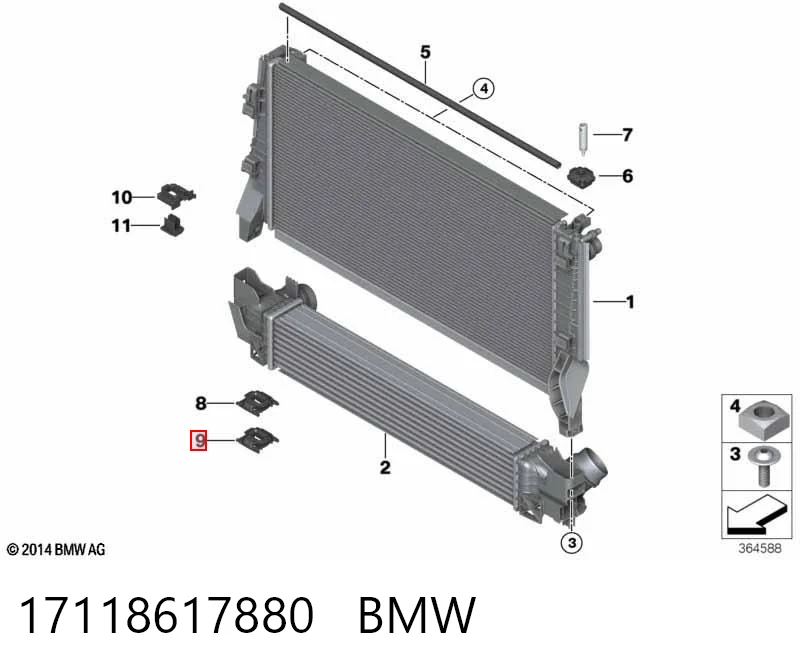 17118617880 BMW