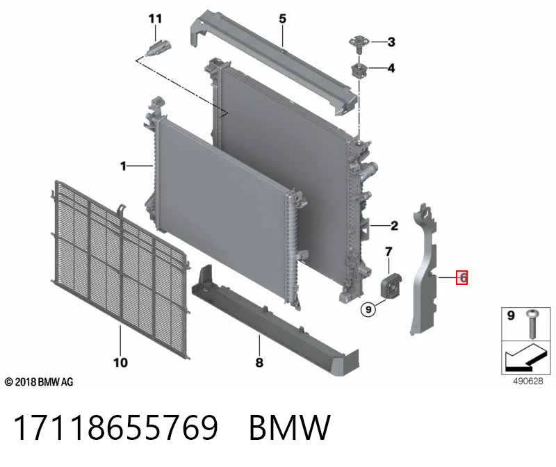 17118655769 BMW