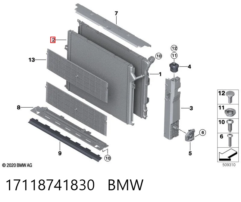 17118741830 BMW