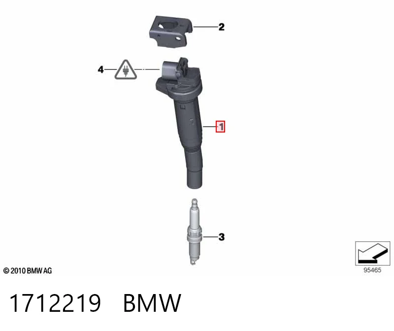 1712219 BMW Bobina de ignición