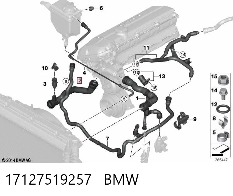 17127519257 BMW