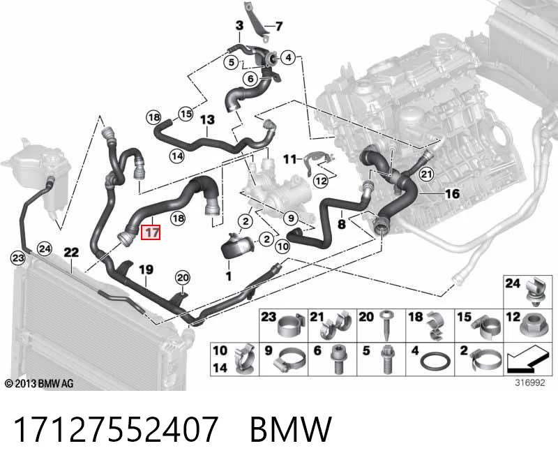 17127552407 BMW