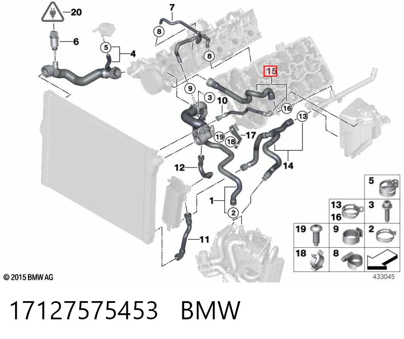 17127575453 BMW 