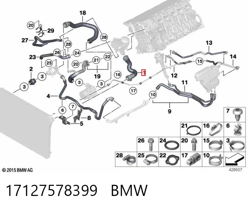 17127578399 BMW