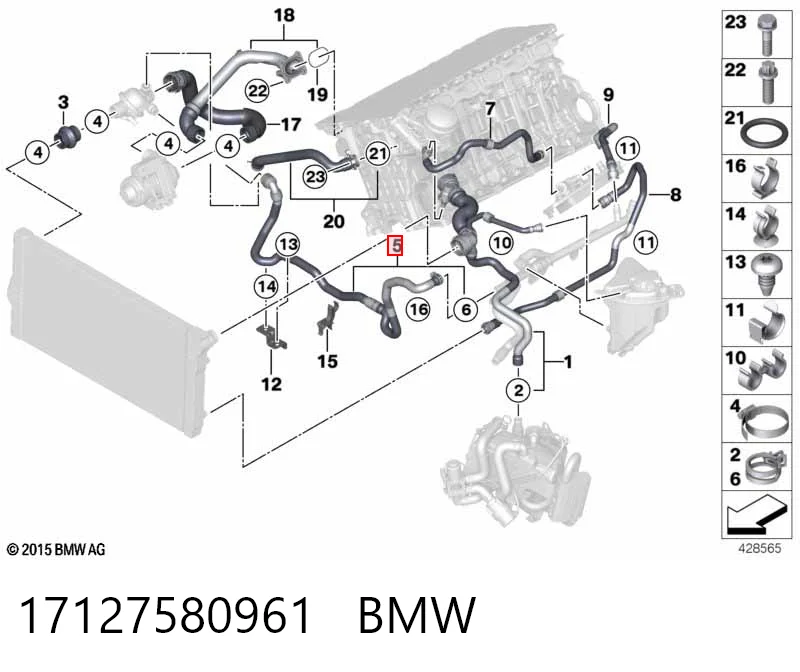 17127580961 BMW