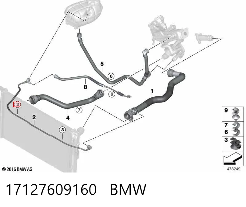 17127609160 BMW