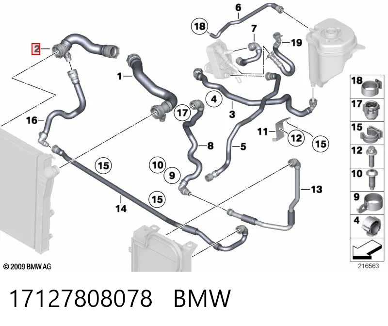 17127808078 BMW