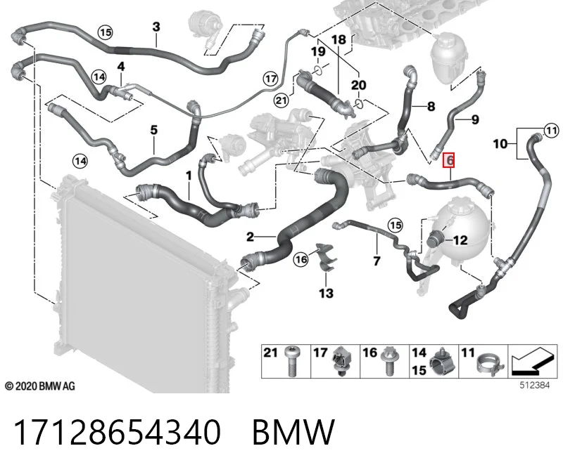 17128654340 BMW