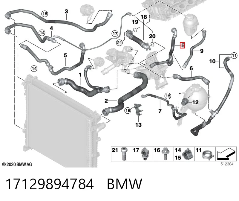 17129894784 BMW