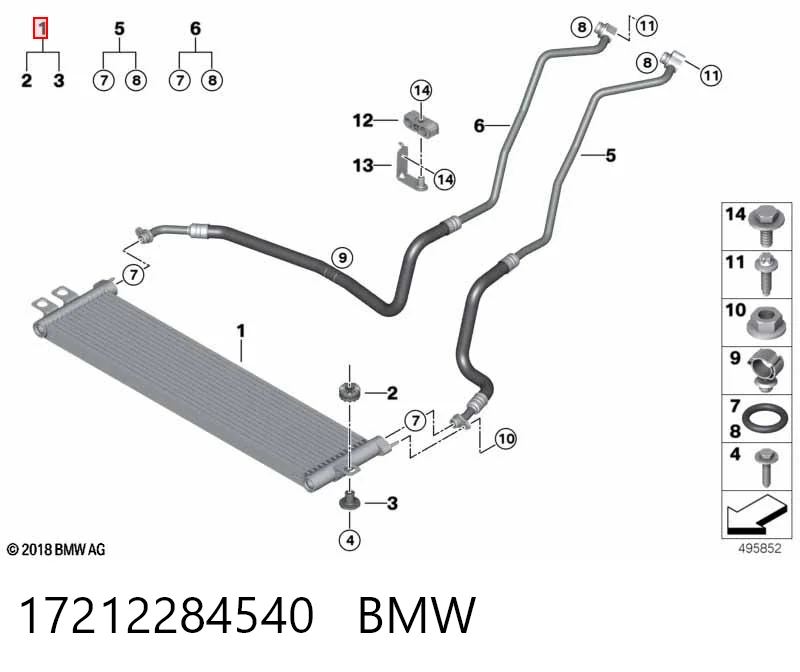 17212284540 BMW