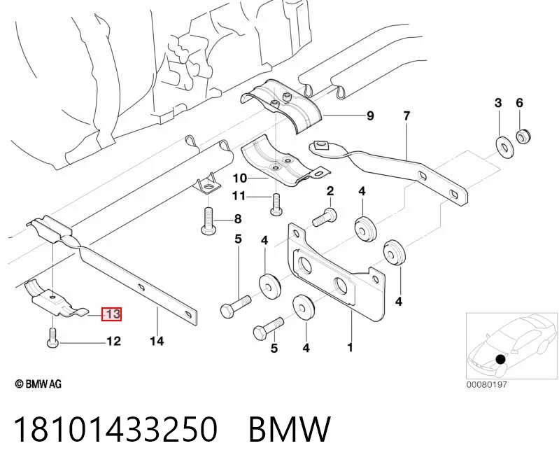 18101433250 BMW