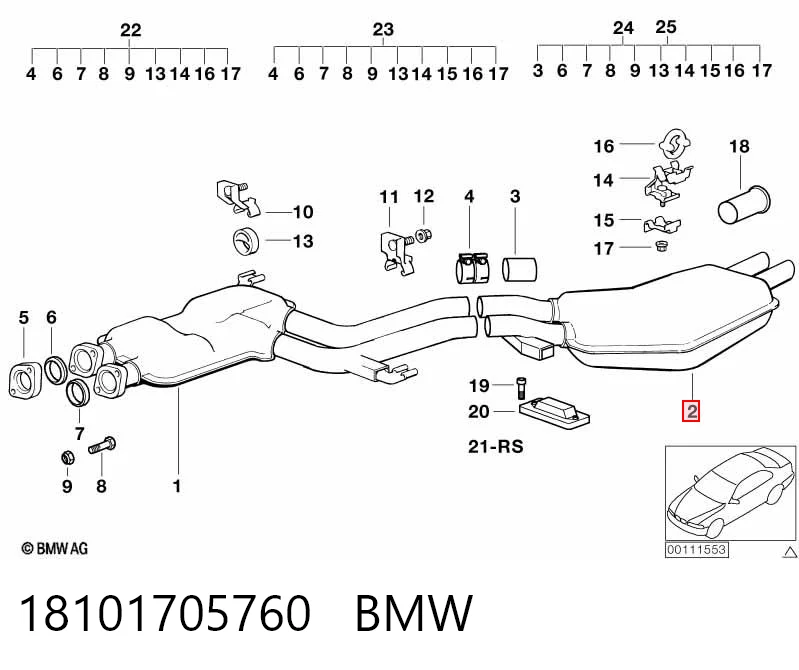 18101705760 BMW