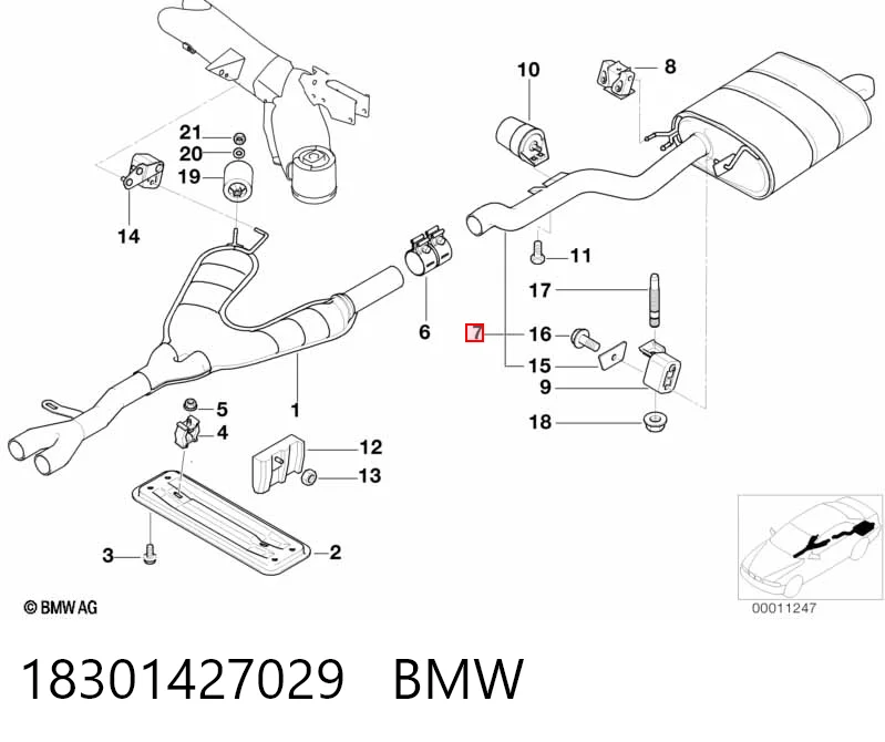 Comprar Silenciador trasero BMW 5  E39 a bajo precio